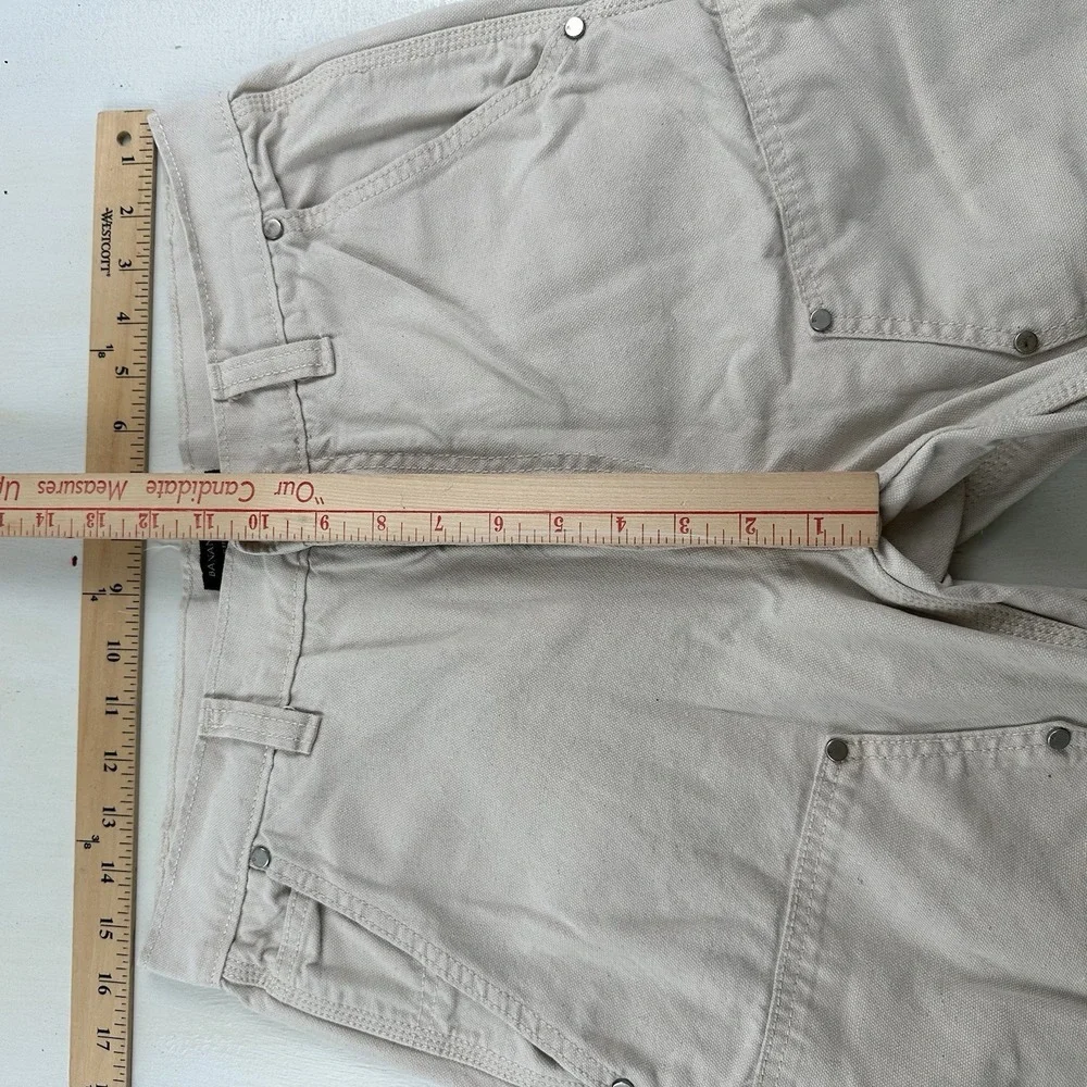 Banana Republic‎ Relaxed Double Knee Carpenter Pants Fits 31x25 Off White Cream